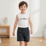 Kidsura Boys 3-Piece Summer Set: Button Shirt, Graphic Tee & Shorts