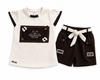 Kidsura Girls Textured Waffle Knit Co-ord Set