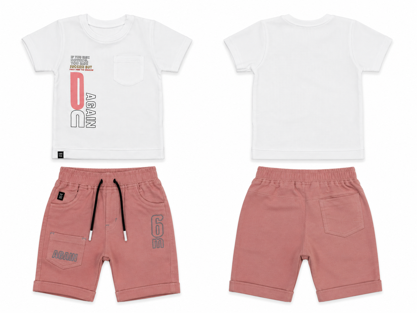 Kidsura Boys Urban Pocket Summer Co-ord Set
