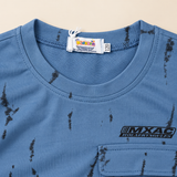 Kidsura Boys' 2-Piece Printed Cargo Shorts & T-Shirt Set | Urban Streetwear Co-Ord Outfit