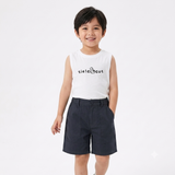 Kidsura Boys 3-Piece Summer Set: Button Shirt, Graphic Tee & Shorts