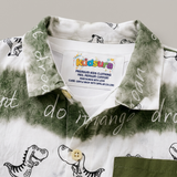 Kidsura Boys 3-Piece Summer Set: Button Shirt, Graphic Tee & Shorts
